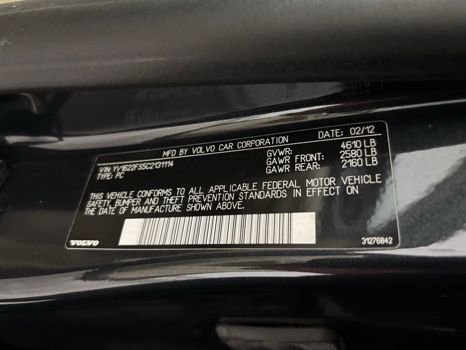 Used Car 2012 Volvo S60  T5 For Sale Under $10,000 In Austin, Texas