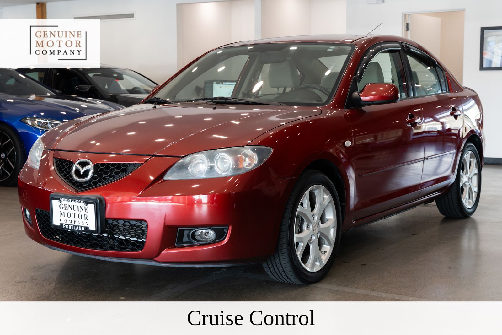 Copper Red Mica 2008 Mazda MAZDA3 Sedan Front-Wheel Drive 4-Speed Automatic