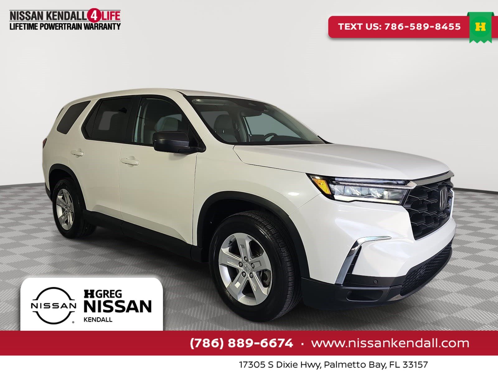 White 2023 Honda Pilot SUV / Crossover Front-Wheel Drive Automatic