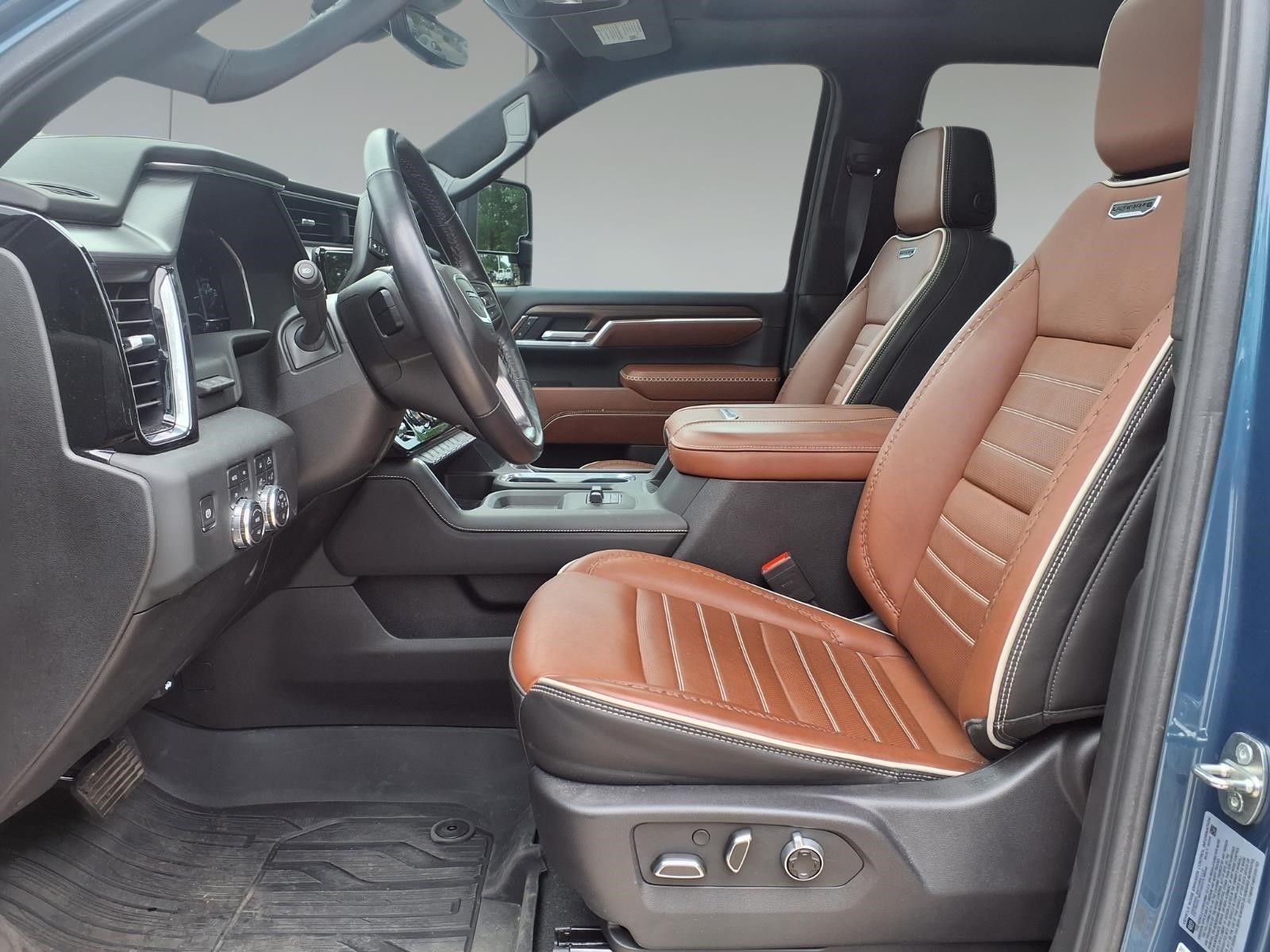 2024 GMC Sierra 2500HD Denali Ultimate Blue at DeMontrond Gulf Freeway