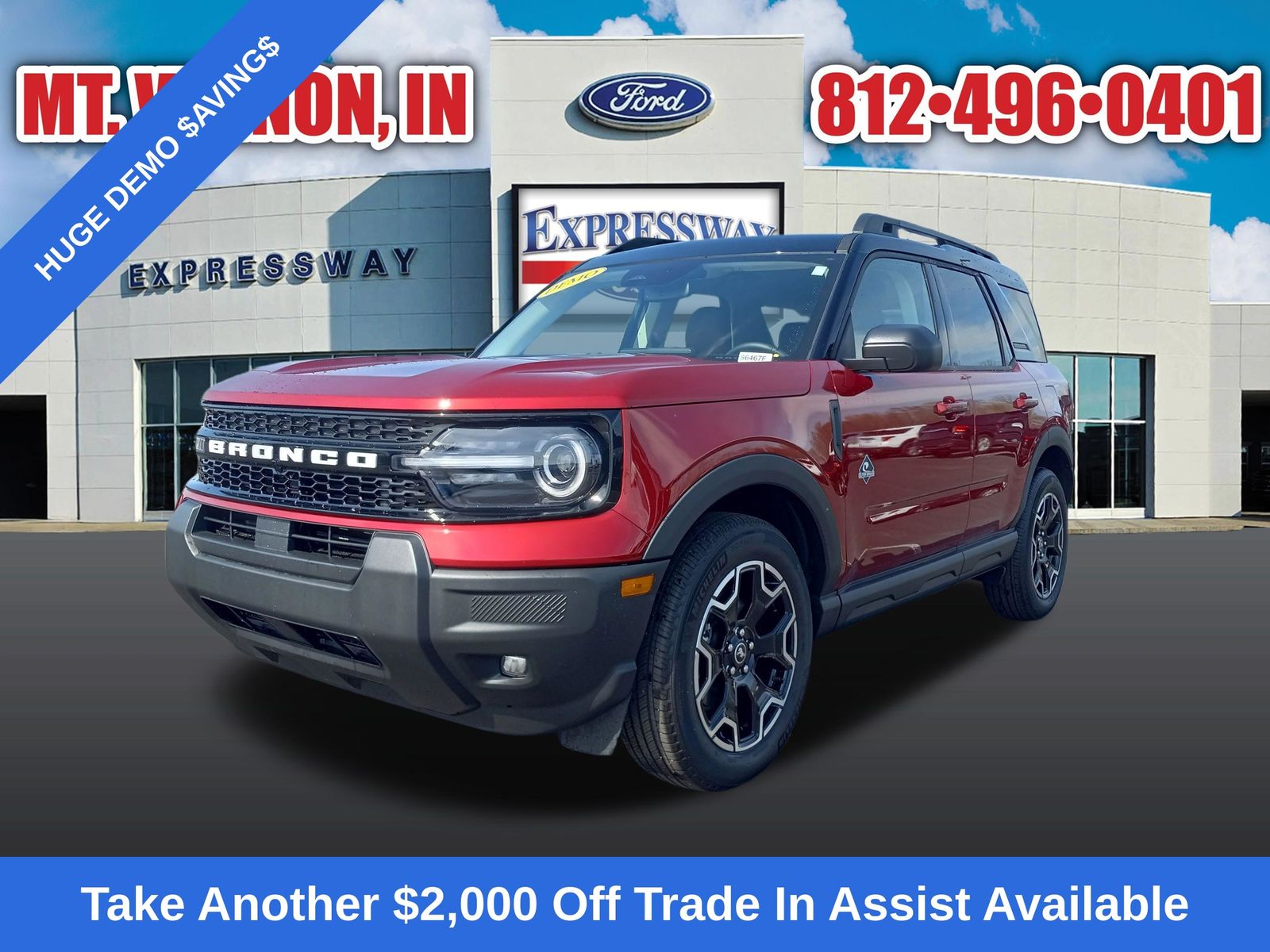 2025 Ford Bronco Sport image 1