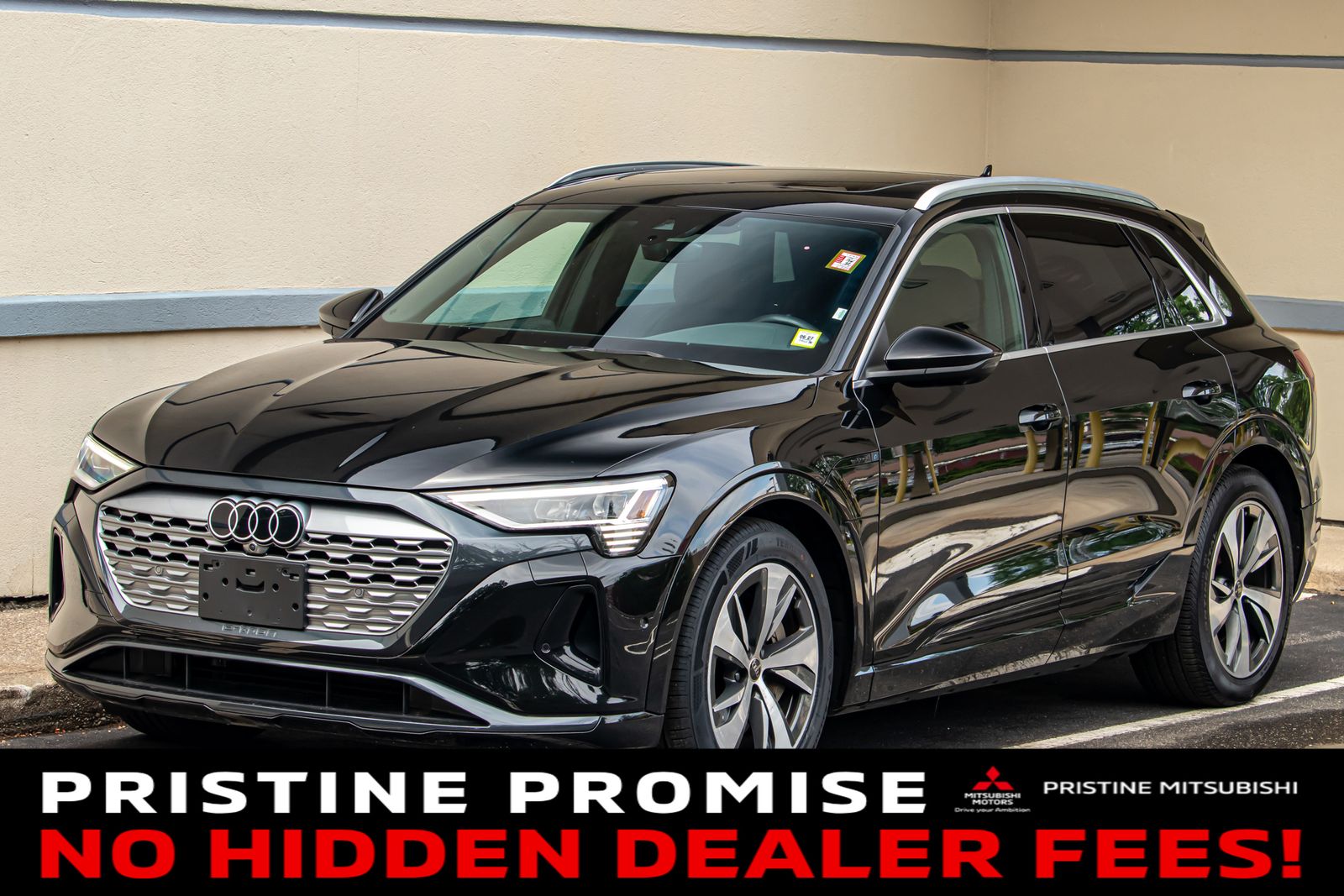Black Metallic 2024 Audi Q8 e-tron SUV / Crossover All-Wheel Drive Automatic