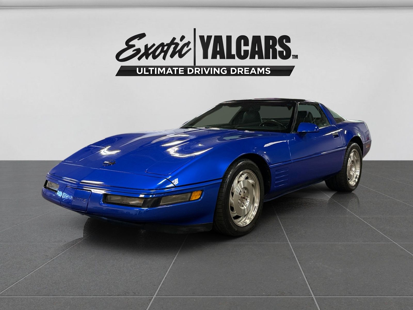 Blue 1994 Chevrolet Corvette Coupe RWD Coupe Rear-Wheel Drive 4-Speed Automatic