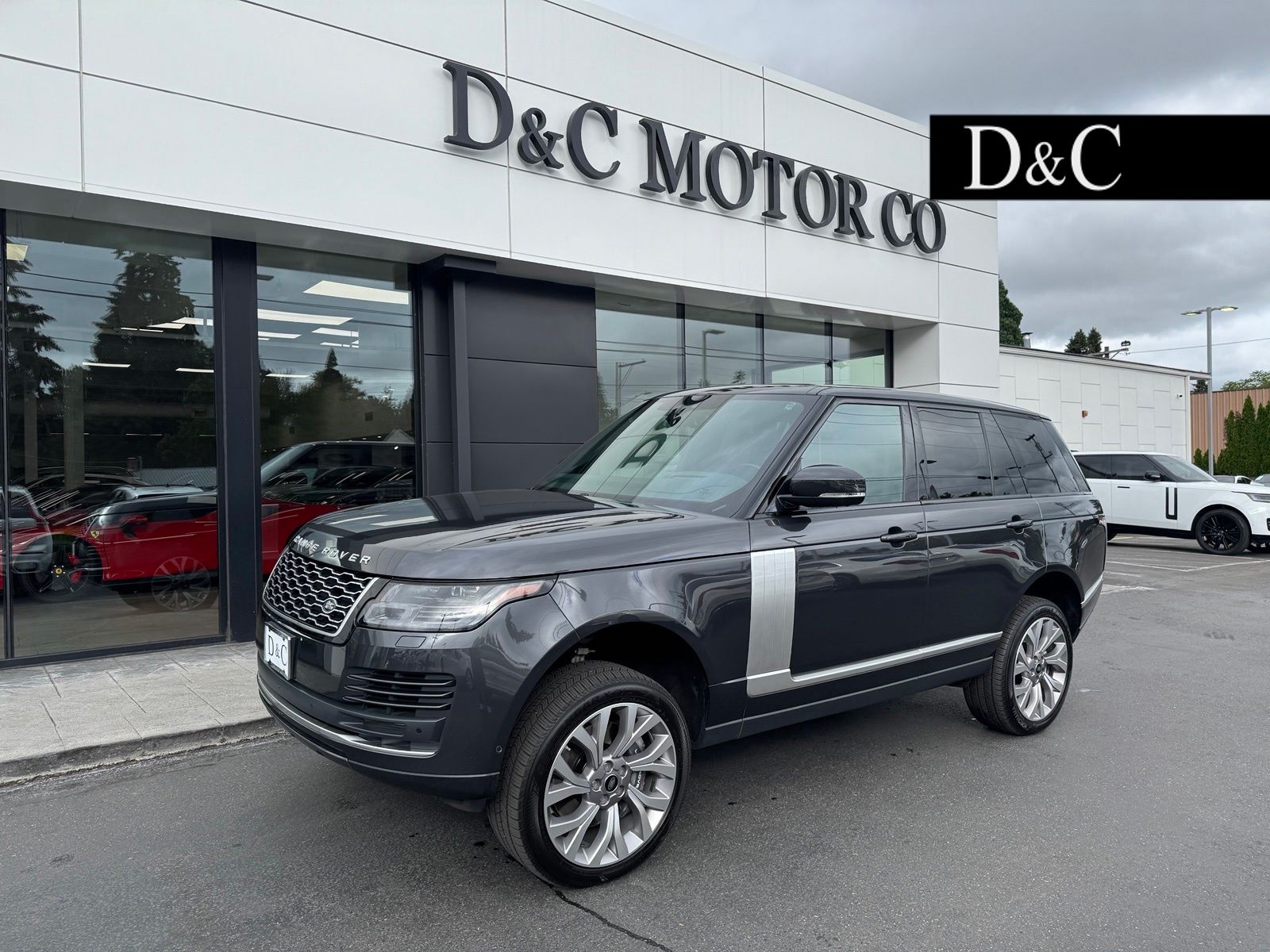 Carpathian Gray Premium Metallic 2021 Land Rover Range Rover SUV / Crossover All-Wheel Drive 8-Speed Automatic