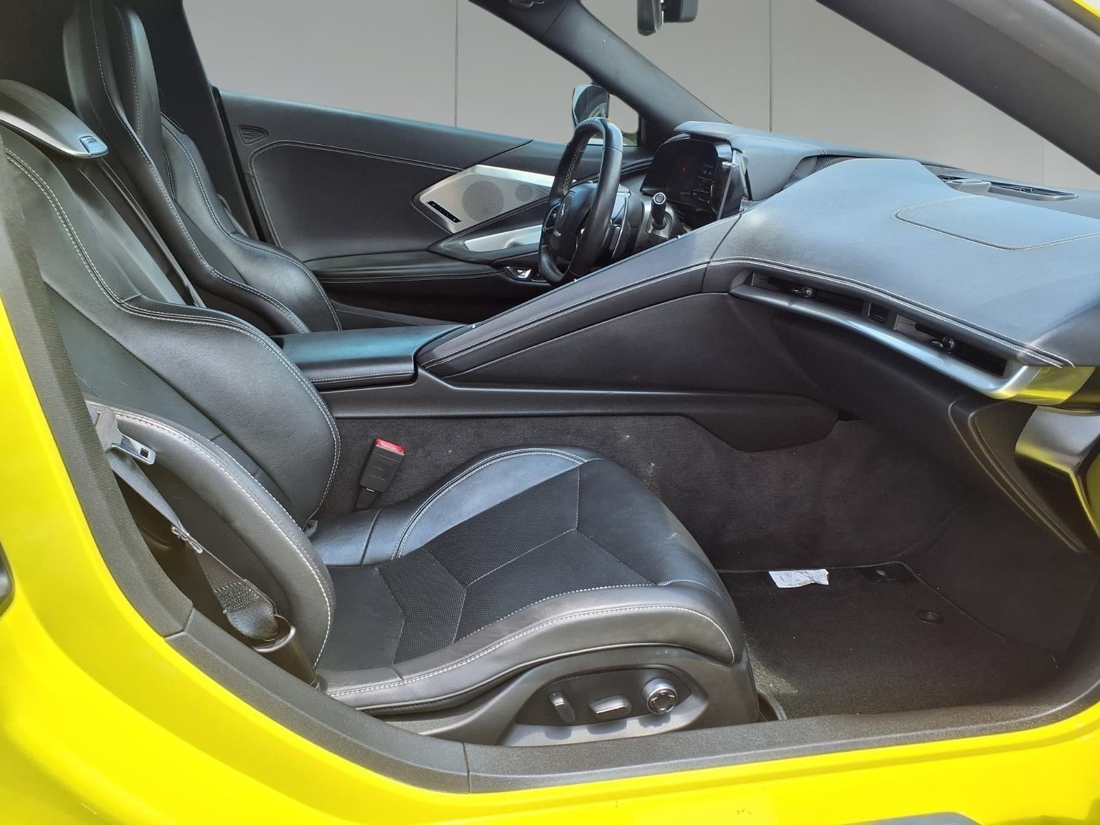 2022 Chevrolet Corvette Stingray Yellow at Bayway Cadillac of The Woodlands