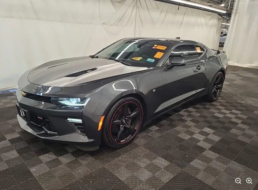 Nightfall Gray Metallic 2018 Chevrolet Camaro Coupe Rear-Wheel Drive 8-Speed Automatic