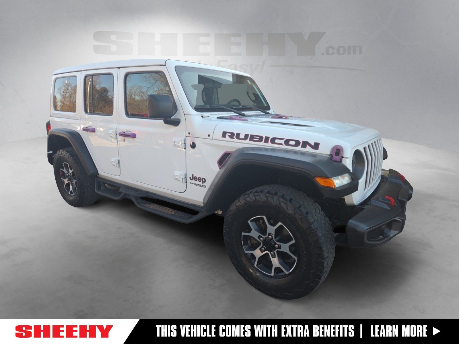 Bright White Clearcoat 2021 Jeep Wrangler SUV / Crossover Four-Wheel Drive 8-Speed Automatic