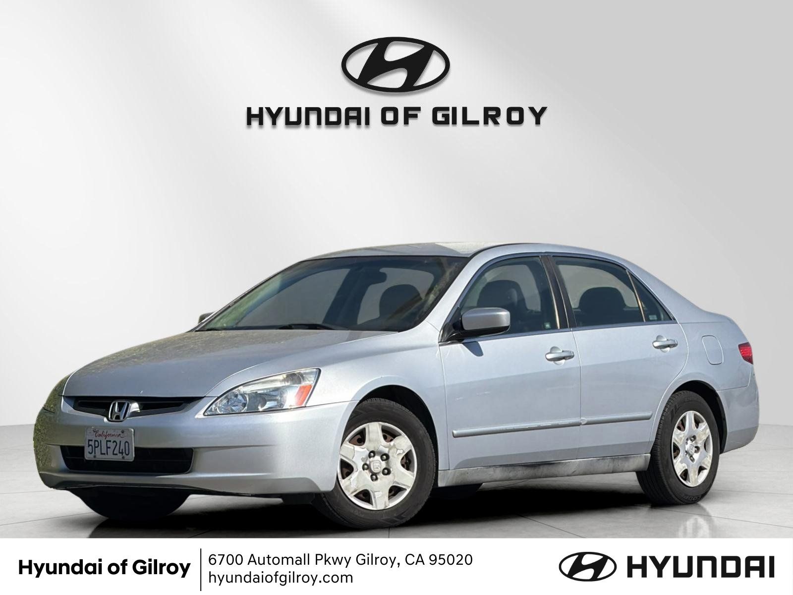 Silver Frost Metallic 2005 Honda Accord Sedan Front-Wheel Drive 5-Speed Automatic Overdrive