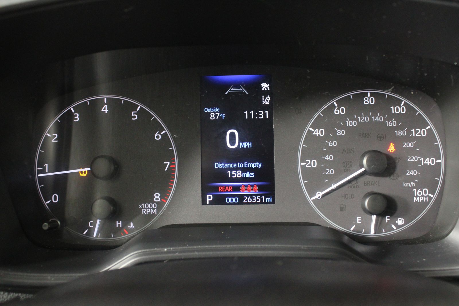 Used 2025 White Toyota LE image 6