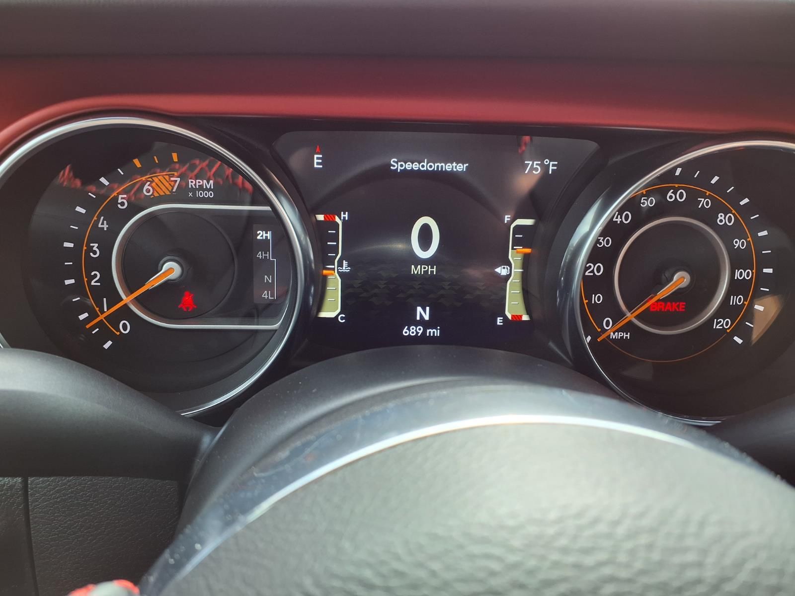 2023 Jeep Wrangler Rubicon Red at DeMontrond Auto Country