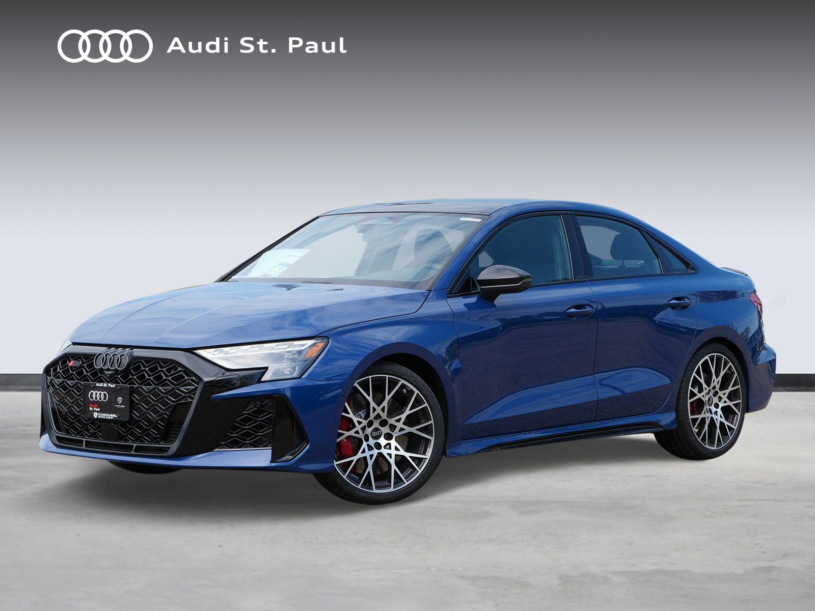 Ascari Blue Metallic 2026 Audi RS 3 Sedan All-Wheel Drive 7-Speed Automatic