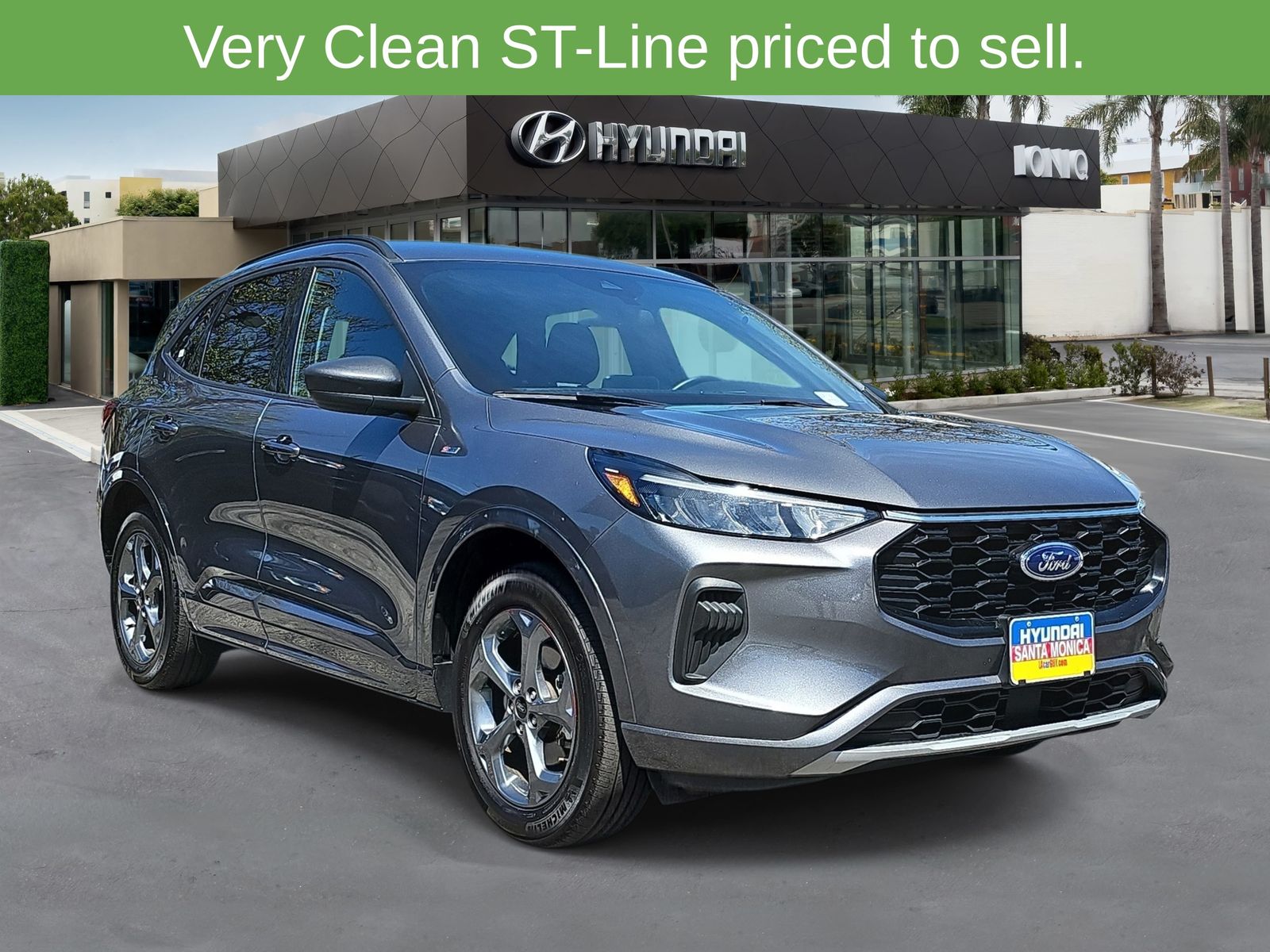 Gray Metallic 2024 Ford Escape ST-Line AWD SUV / Crossover All-Wheel Drive 8-Speed Automatic