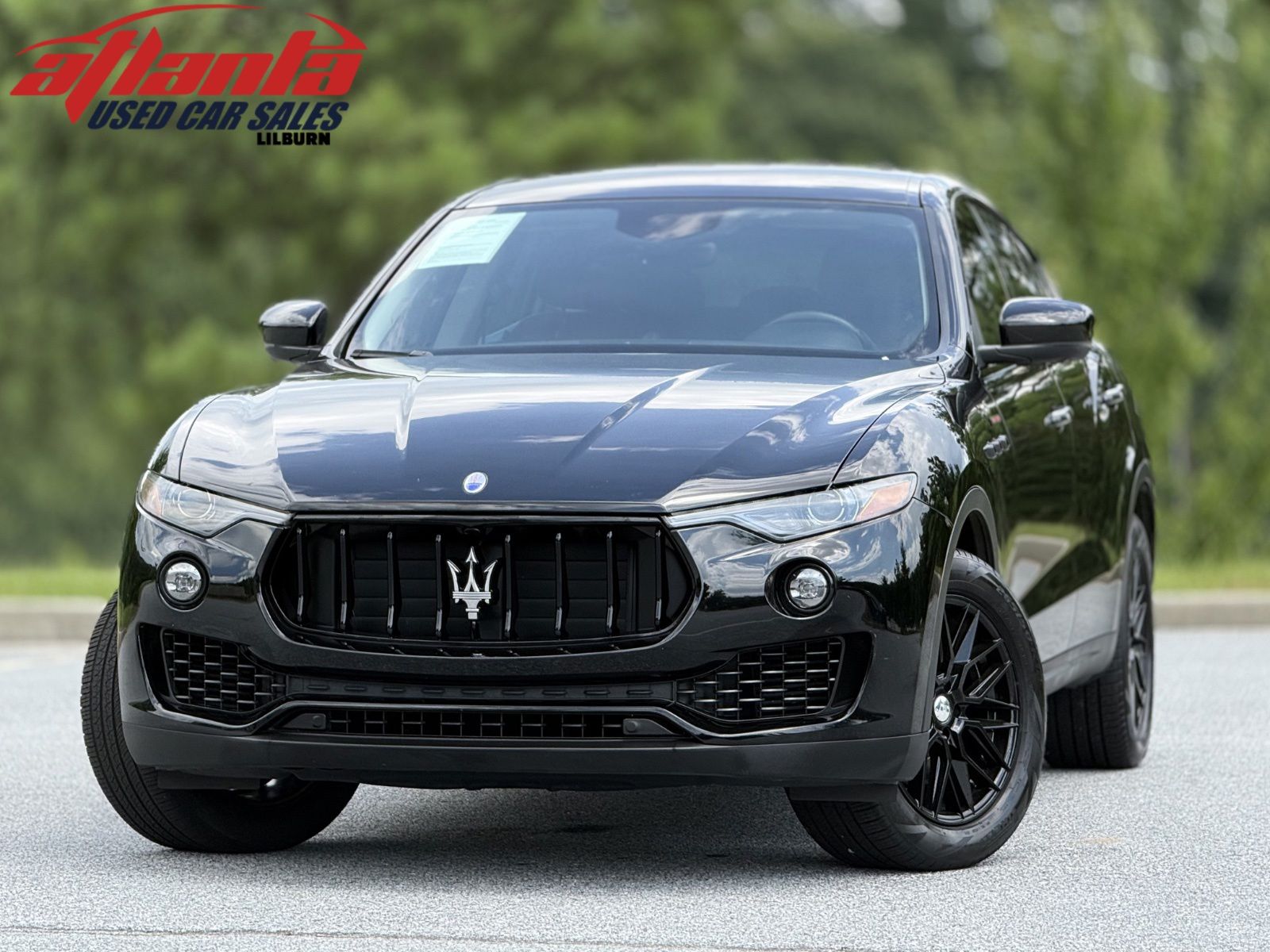Black 2017 Maserati Levante SUV / Crossover All-Wheel Drive 8-Speed Automatic