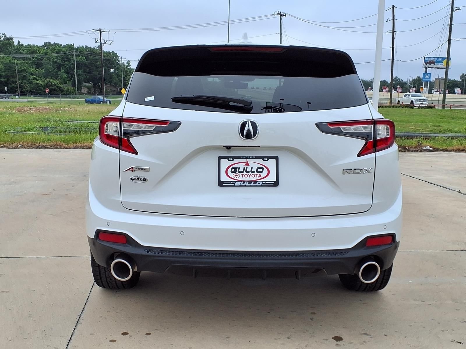 2023 Acura RDX A-Spec Package White at AutoSavvy Houston Southwest