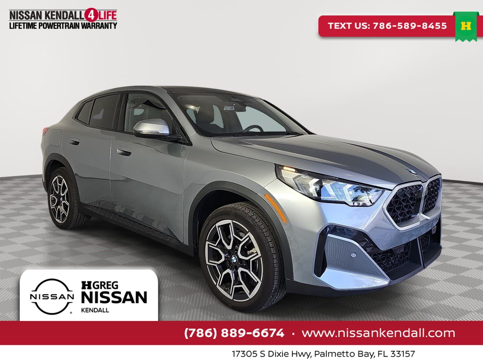 Gray Metallic 2026 BMW X2 SUV / Crossover All-Wheel Drive 7-Speed Automatic