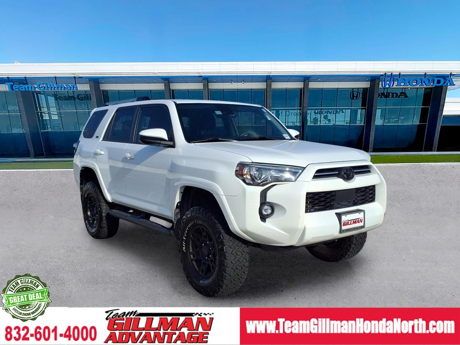 White (Blizzard Pearl) 2022 Toyota 4Runner SUV / Crossover Four-Wheel Drive 5-Speed Automatic
