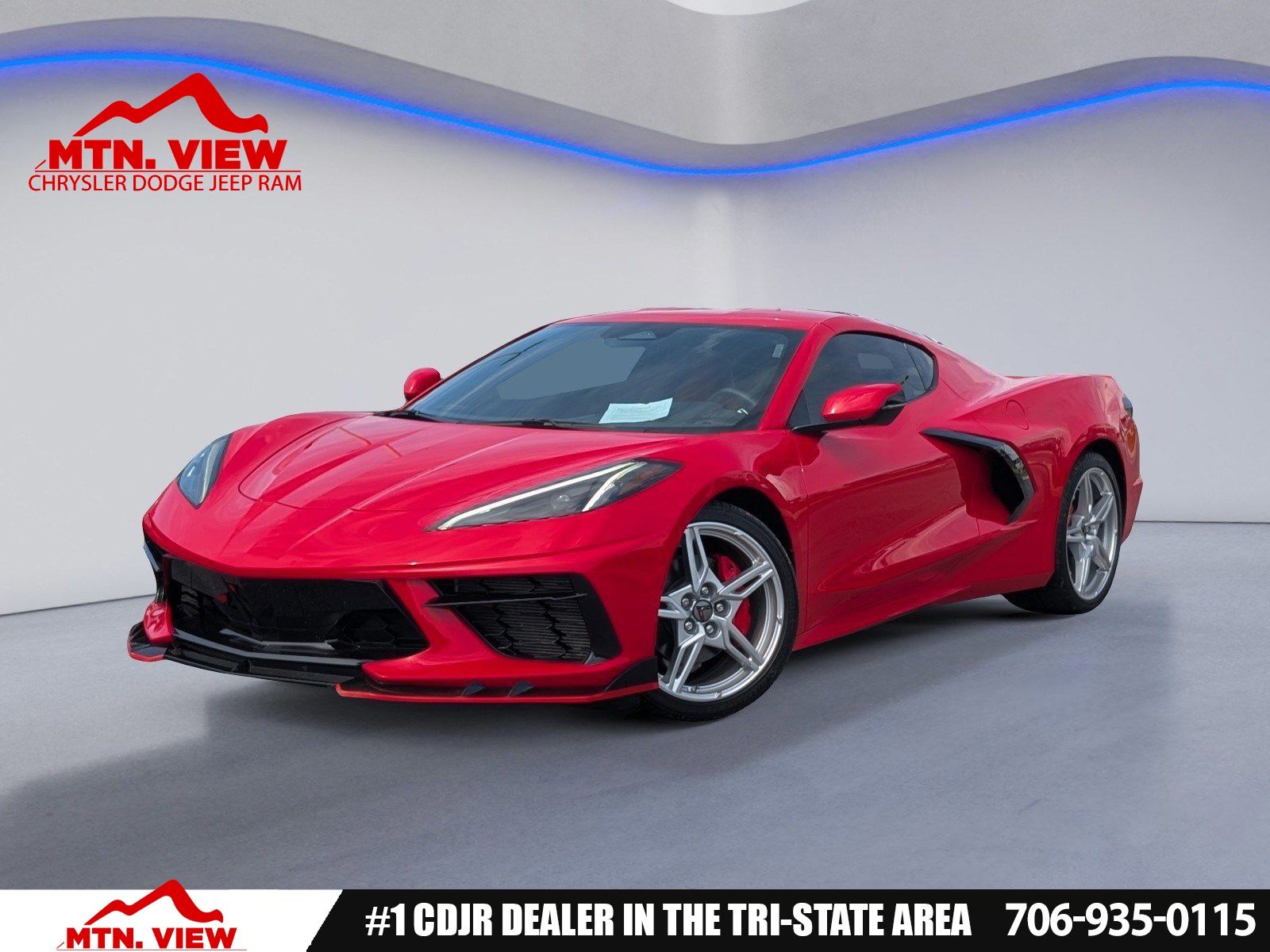 Torch Red 2024 Chevrolet Corvette Stingray 1LT Coupe RWD Coupe Rear-Wheel Drive 8-Speed Dual Clutch