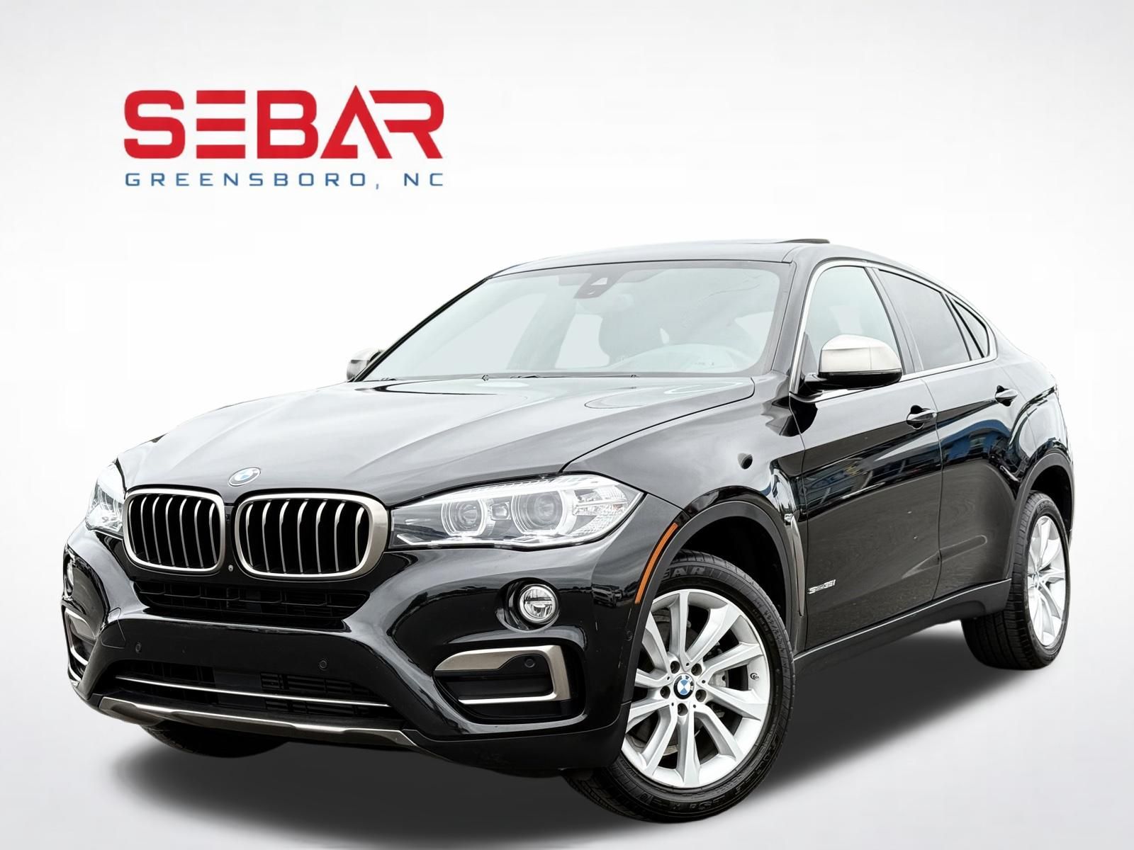 Black Sapphire Metallic 2019 BMW X6 sDrive35i RWD SUV / Crossover Rear-Wheel Drive 8-Speed Automatic