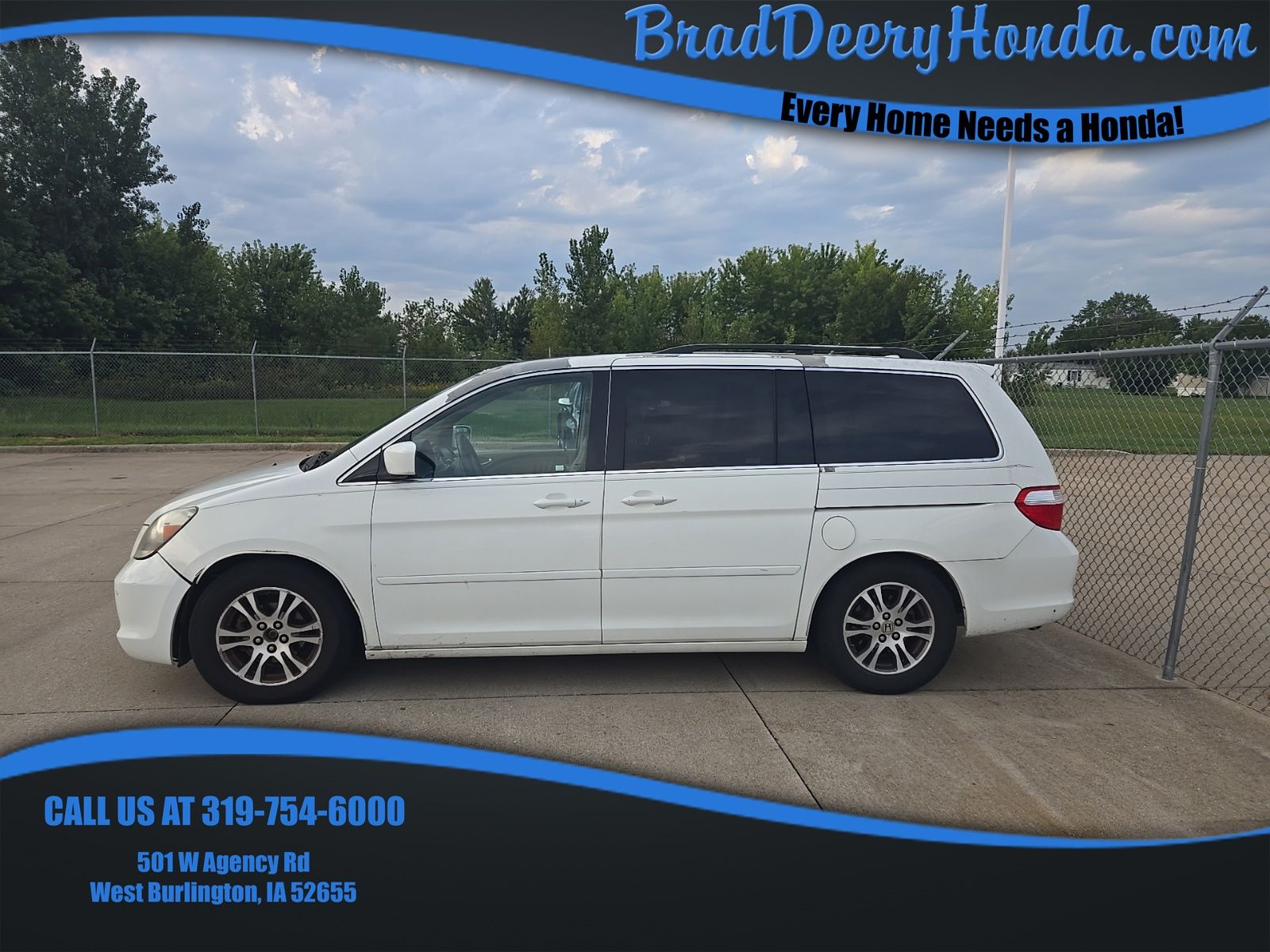 Taffeta White 2007 Honda Odyssey Minivan Front-Wheel Drive 5-Speed Automatic Overdrive