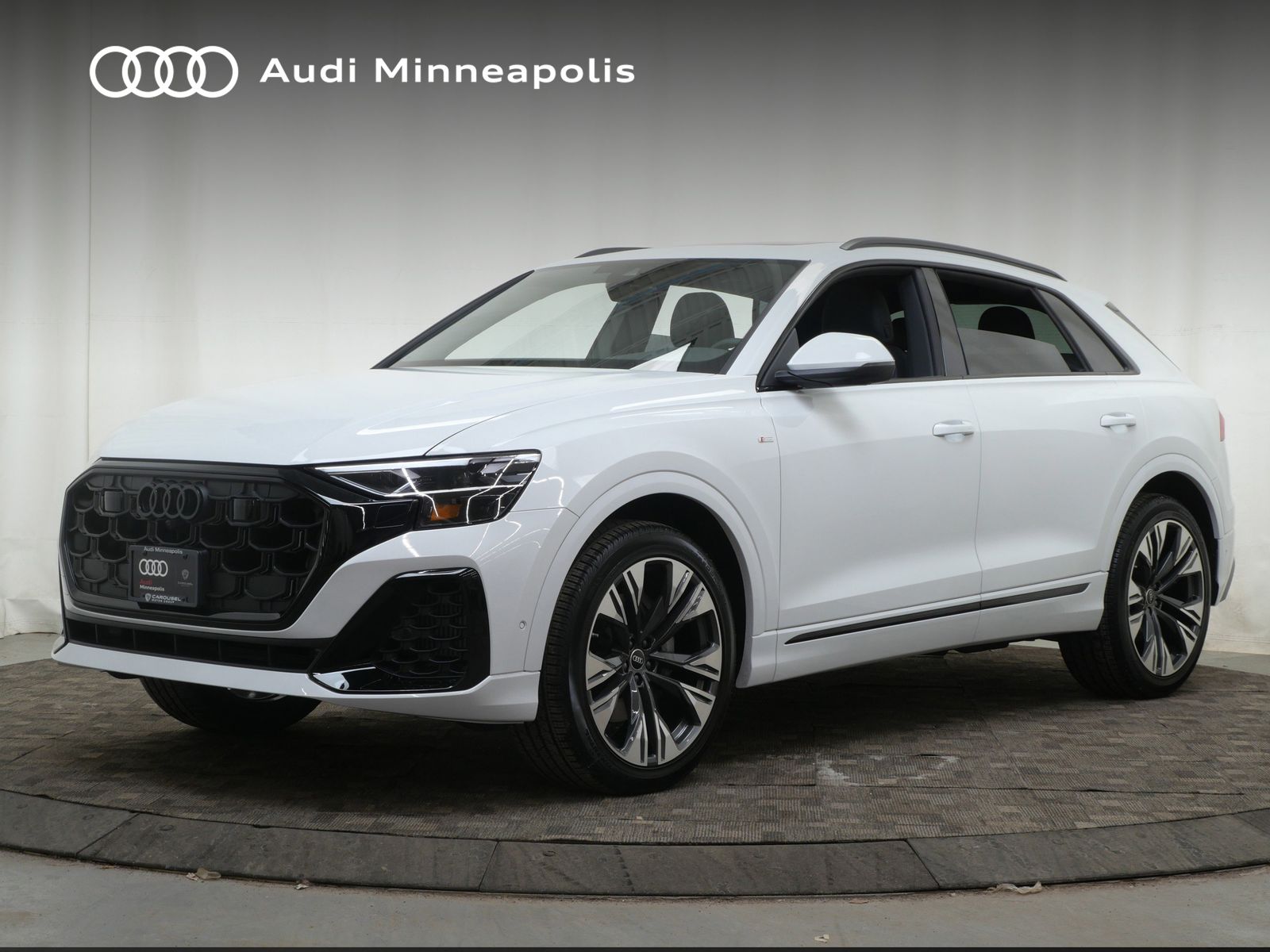 Glacier White Metallic 2026 Audi Q8 SUV / Crossover All-Wheel Drive 8-Speed Automatic