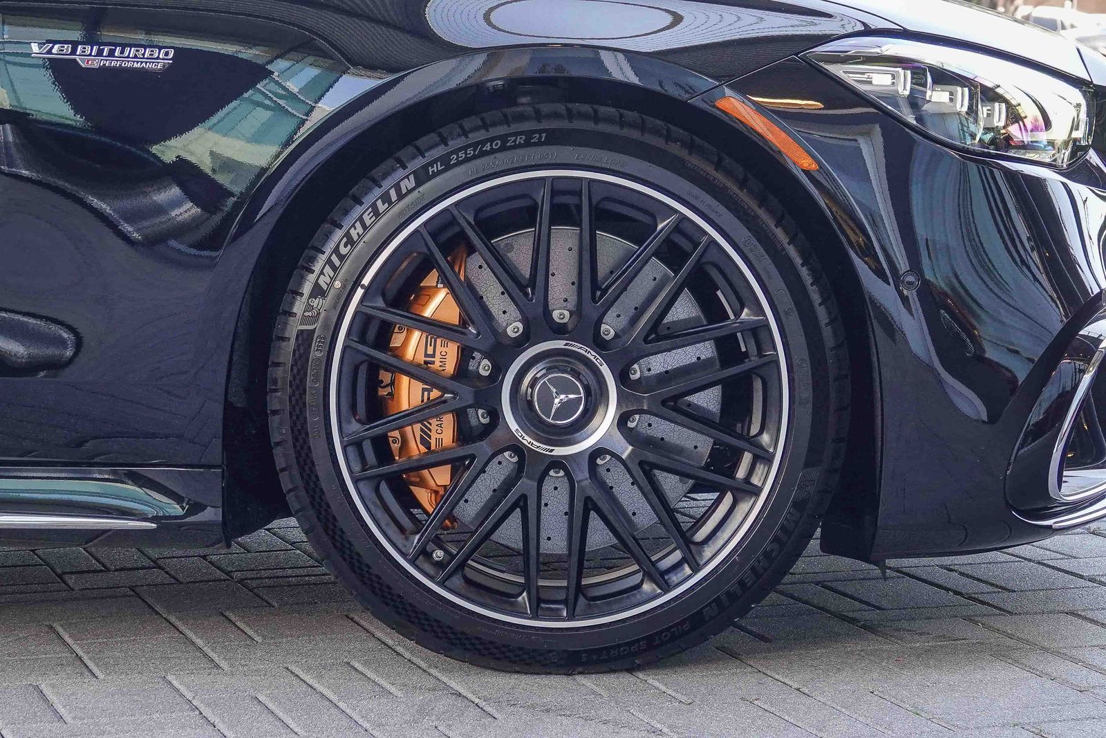 New Obsidian Black Metallic 2026 Mercedes-Benz S-Class S 63 E AMG