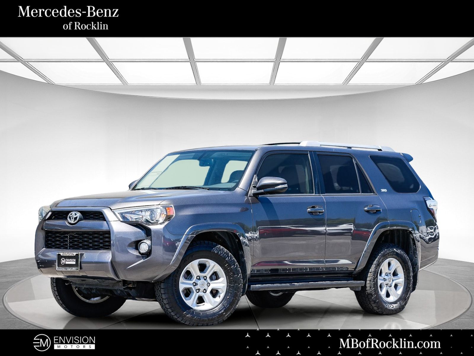 Magnetic Gray Metallic 2018 Toyota 4Runner SUV / Crossover Four-Wheel Drive 5-Speed Automatic Overdrive