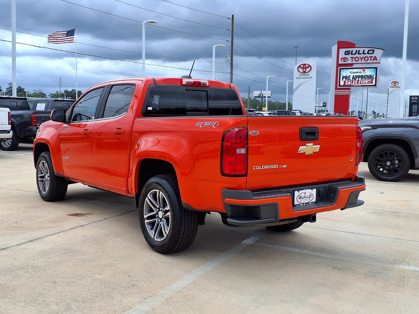 2019 Chevrolet Colorado LT Orange at Traditions Chevrolet