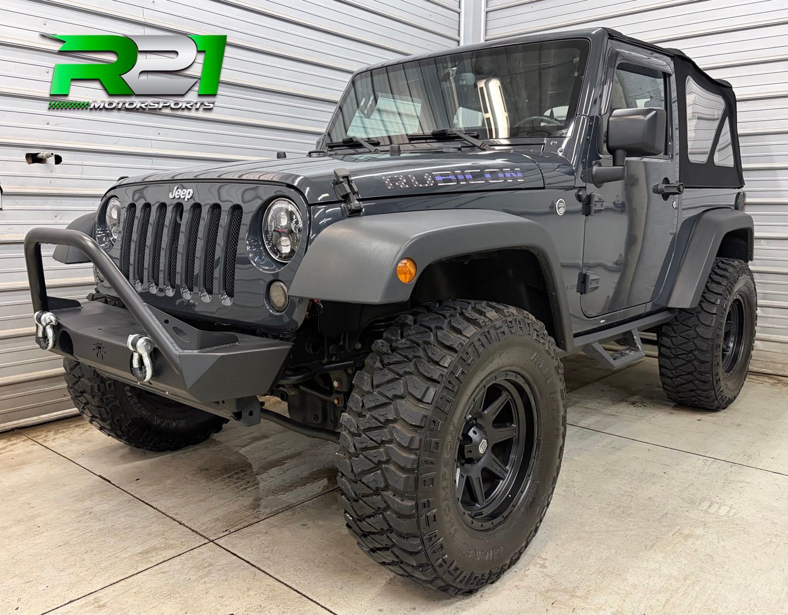 Rhino Clearcoat 2016 Jeep Wrangler SUV / Crossover Four-Wheel Drive 5-Speed Automatic
