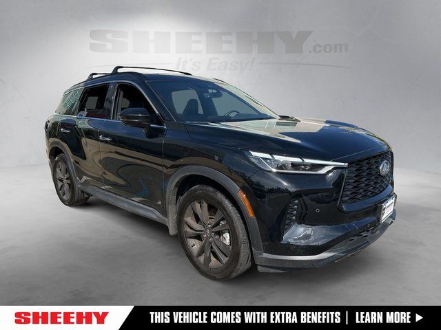 Mineral Black 2025 INFINITI QX60 SUV / Crossover All-Wheel Drive 9-Speed Automatic