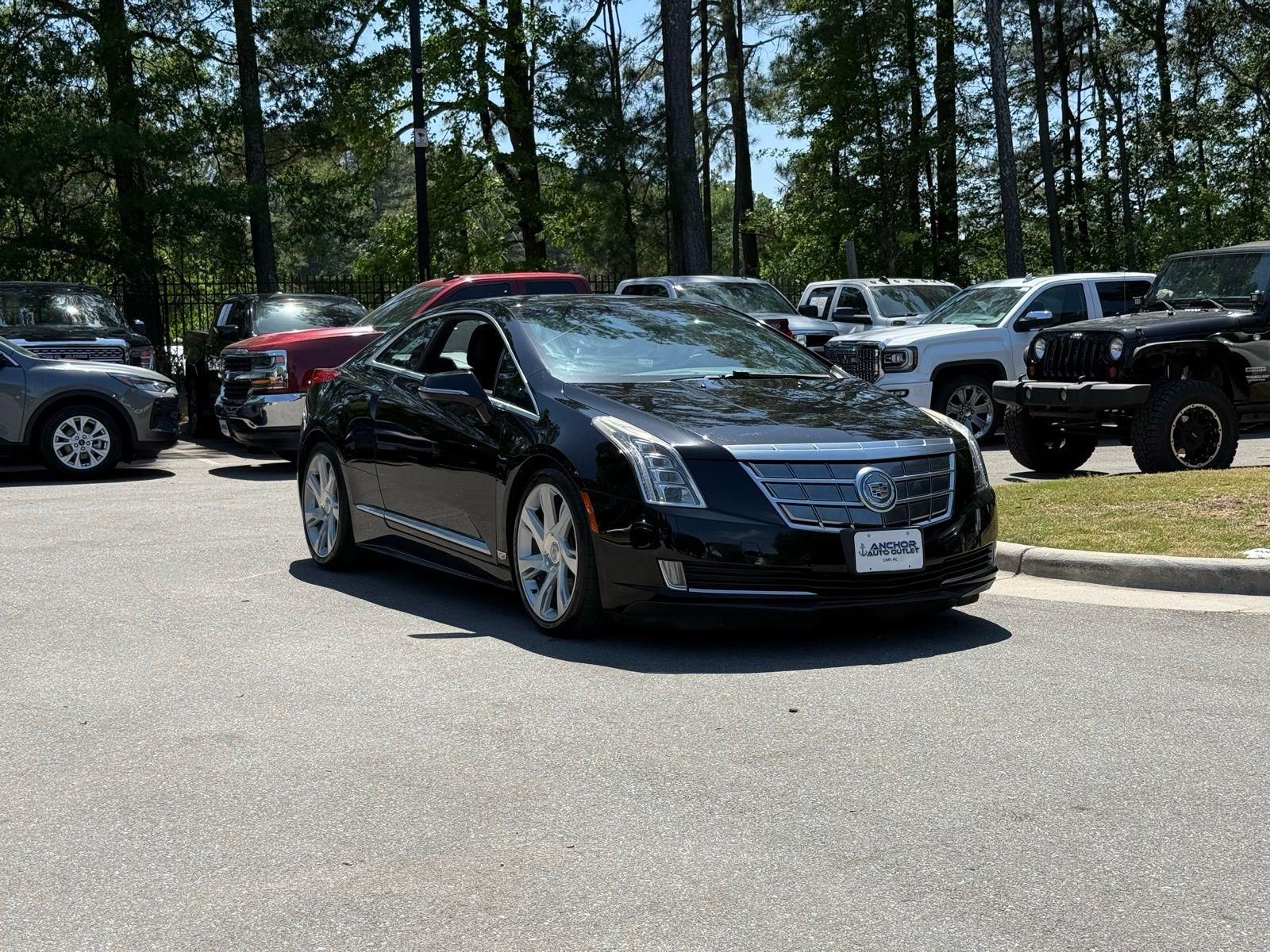 Black Raven 2014 Cadillac ELR FWD Coupe Front-Wheel Drive 1-Speed Automatic