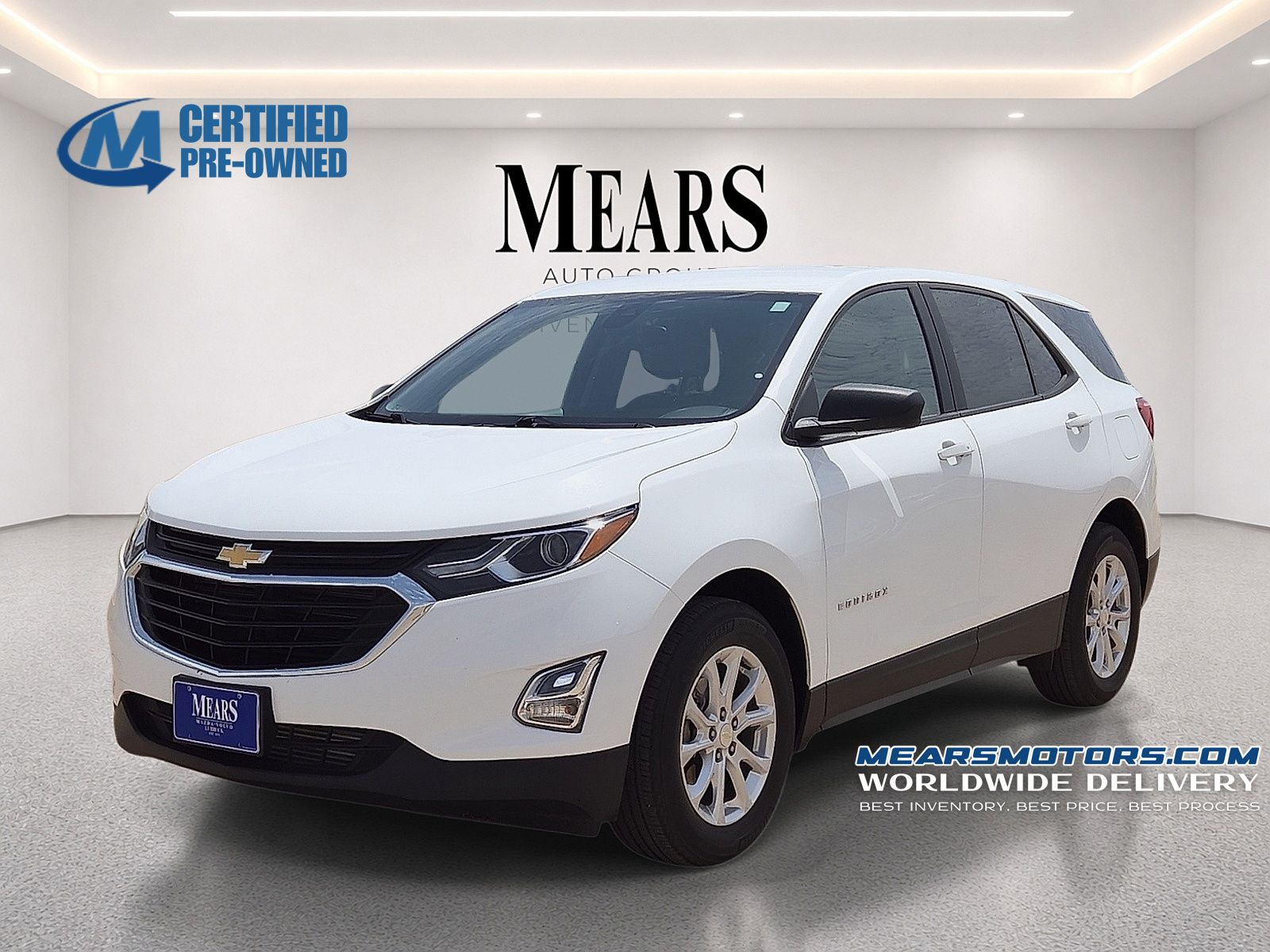 Summit White 2021 Chevrolet Equinox SUV / Crossover Front-Wheel Drive 6-Speed Automatic Overdrive