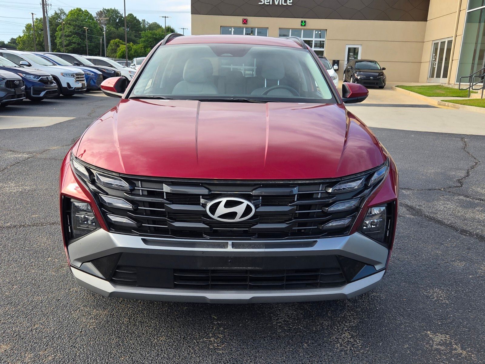 Used 2025 Red Hyundai SEL image 2