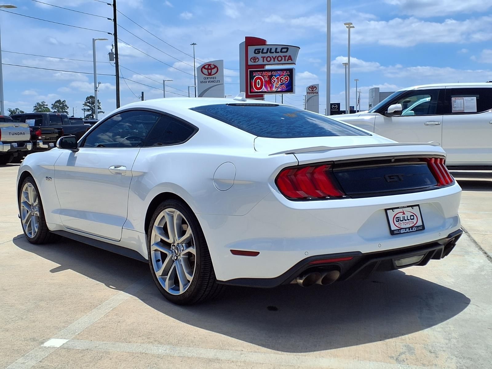 2022 Ford Mustang GT Premium White at Emmons Autoplex