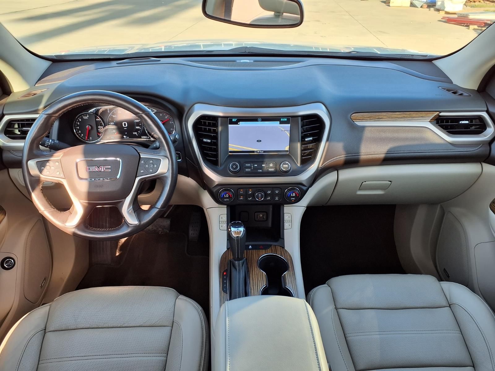 2017 GMC Acadia Denali White at Joe Myers Mazda Kia