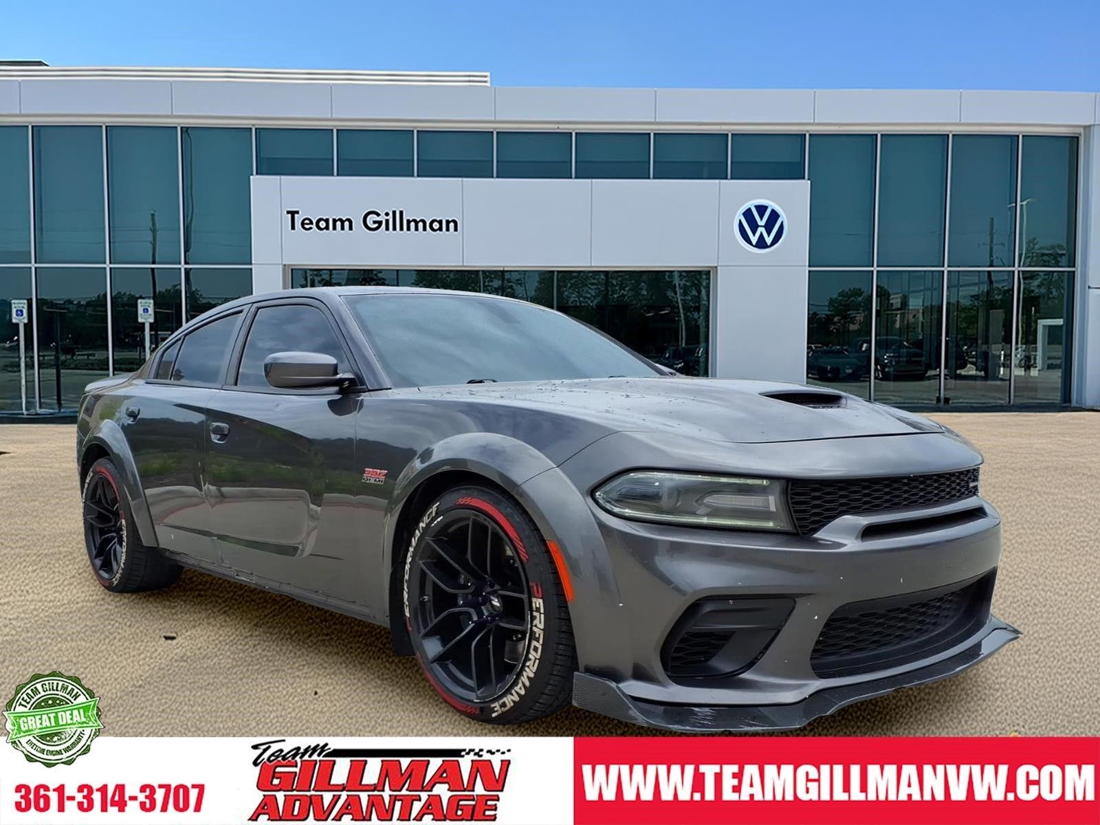 Gray (Granite Pearlcoat) 2020 Dodge Charger Sedan Rear-Wheel Drive 8-Speed Automatic