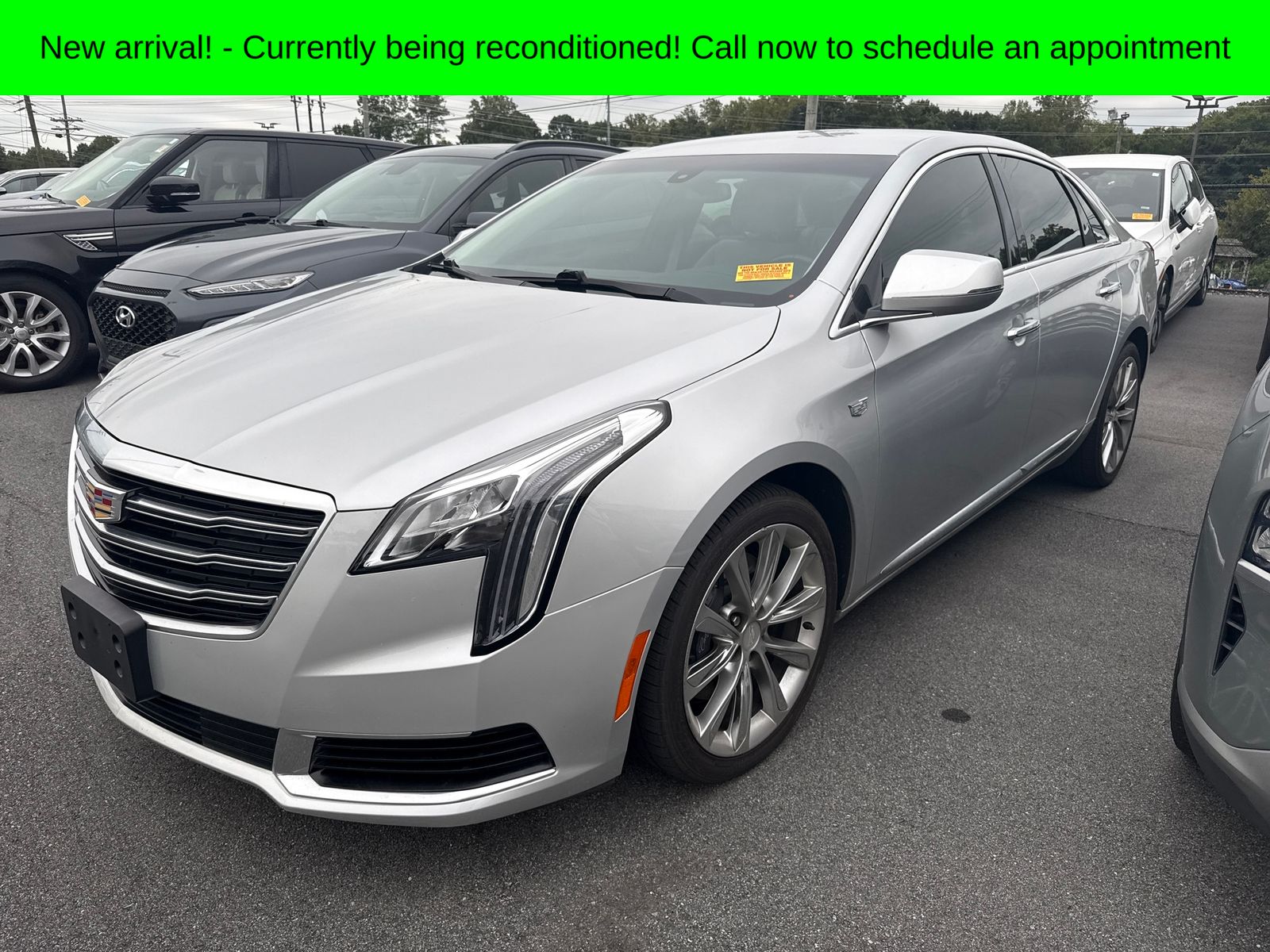 Radiant Silver Metallic 2019 Cadillac XTS Sedan Front-Wheel Drive 6-Speed Automatic