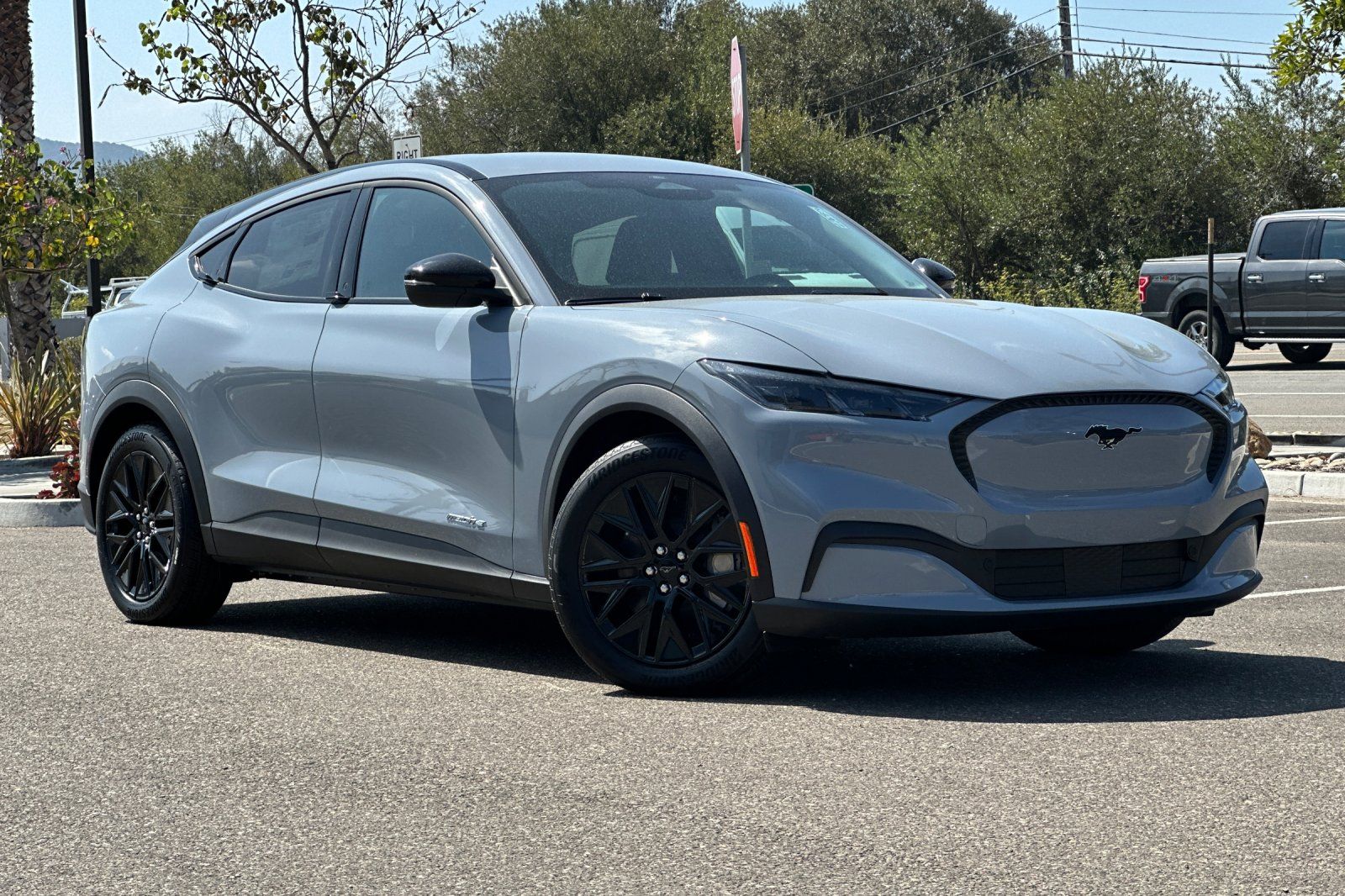 Gray Metallic 2026 Ford Mustang Mach-E SUV / Crossover Rear-Wheel Drive Automatic