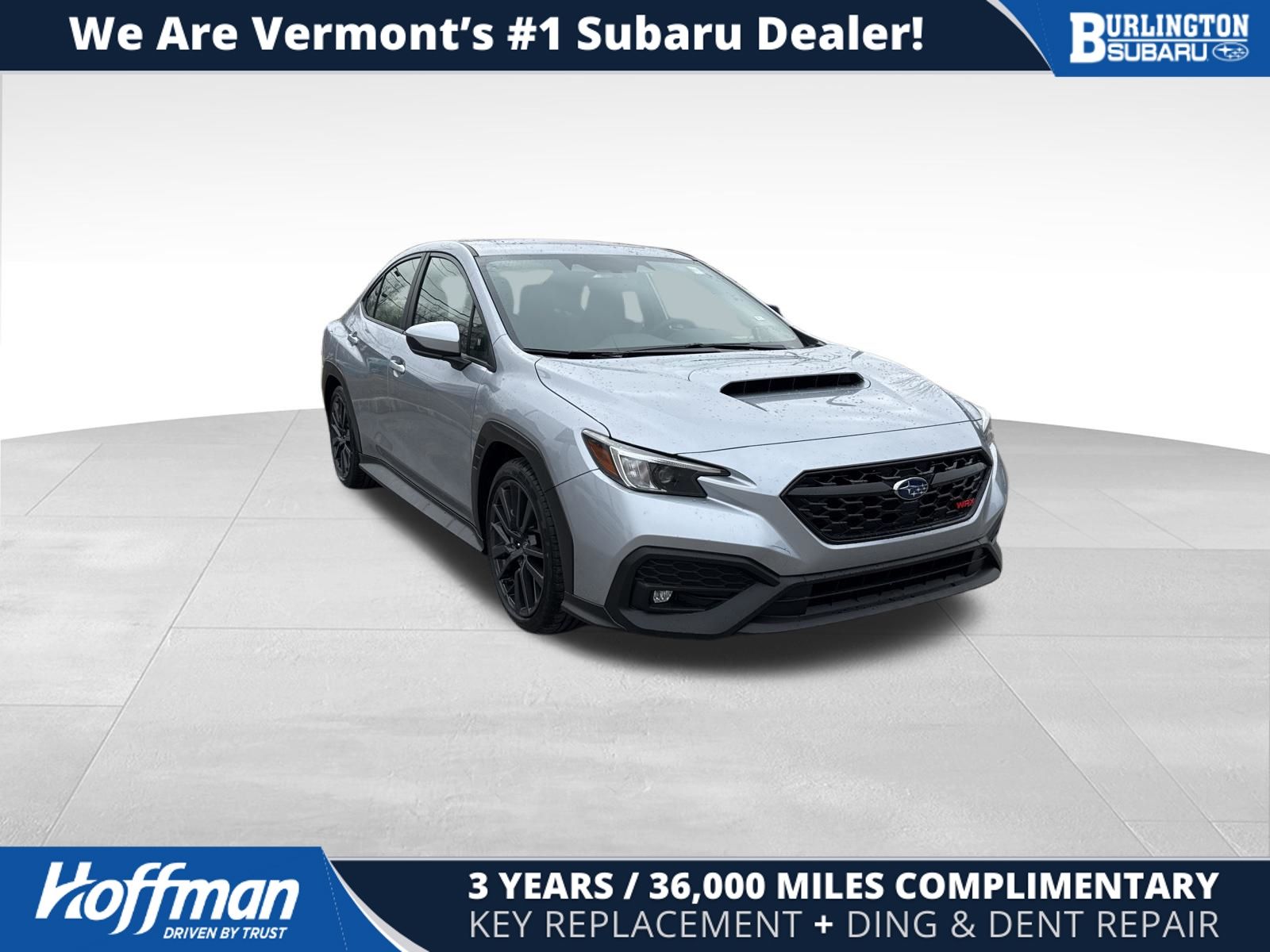 Ice Silver Metallic 2026 Subaru WRX Premium AWD Sedan All-Wheel Drive 6-Speed Manual