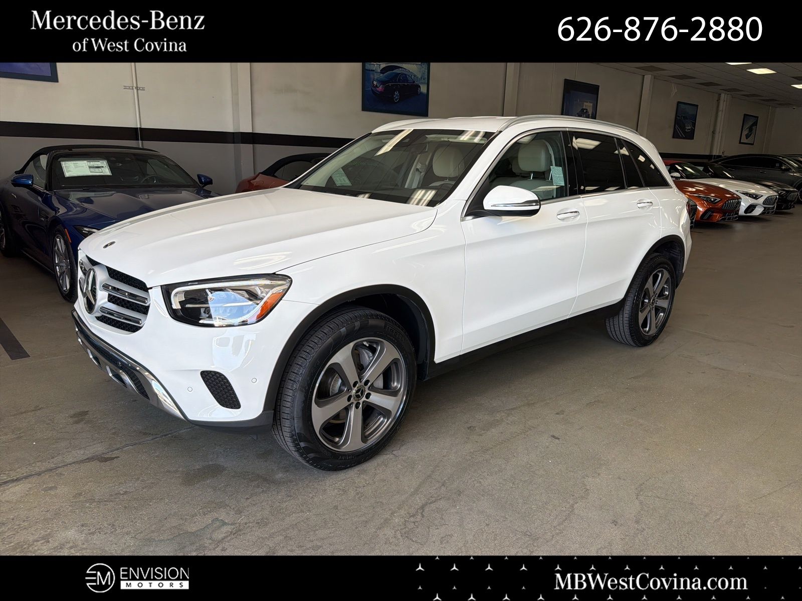 Polar White 2022 Mercedes-Benz GLC 300 SUV 4MATIC SUV / Crossover All-Wheel Drive 9-Speed Automatic