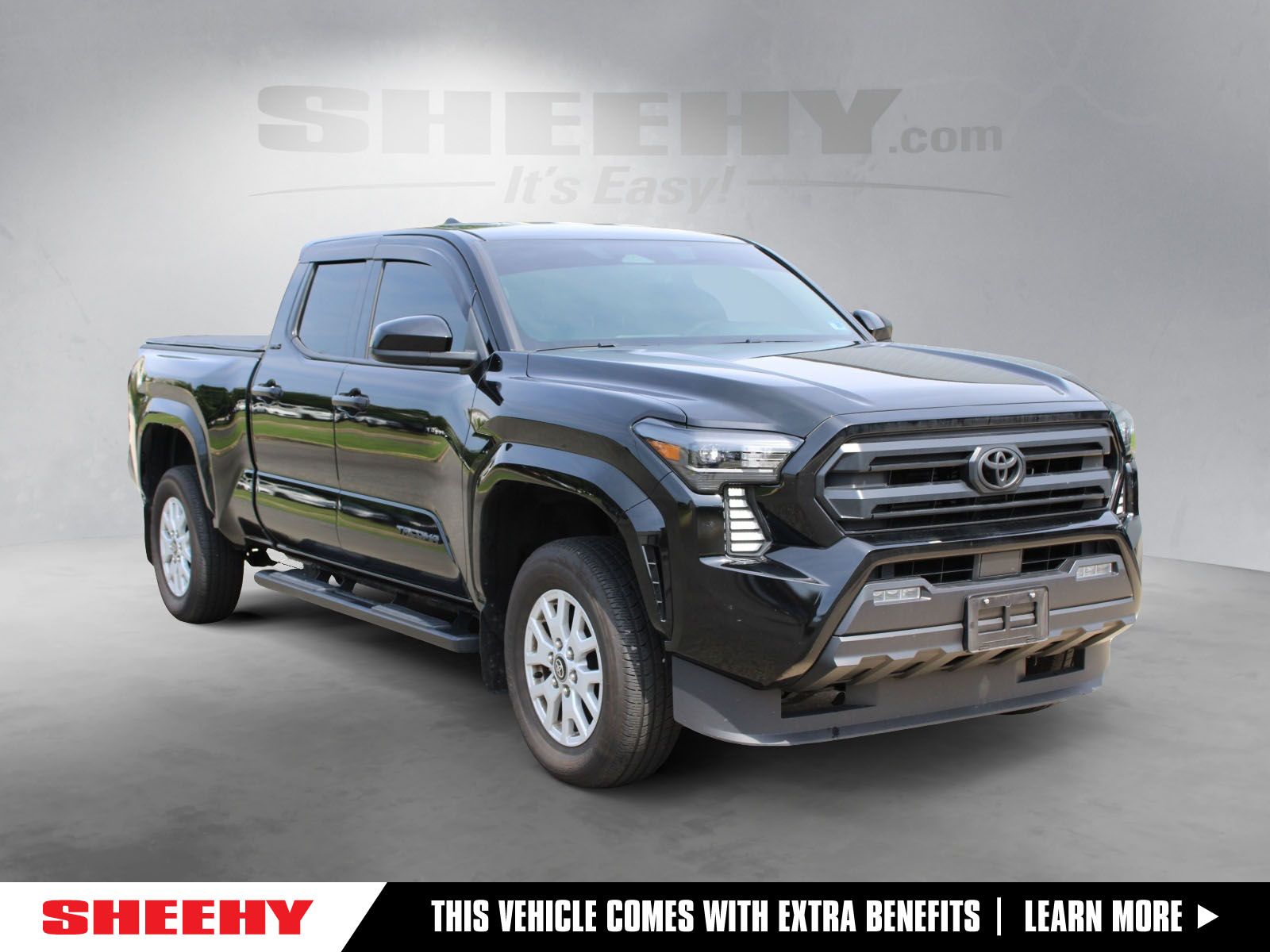 Black 2025 Toyota Tacoma Pickup Truck Four-Wheel Drive 8-Speed Automatic