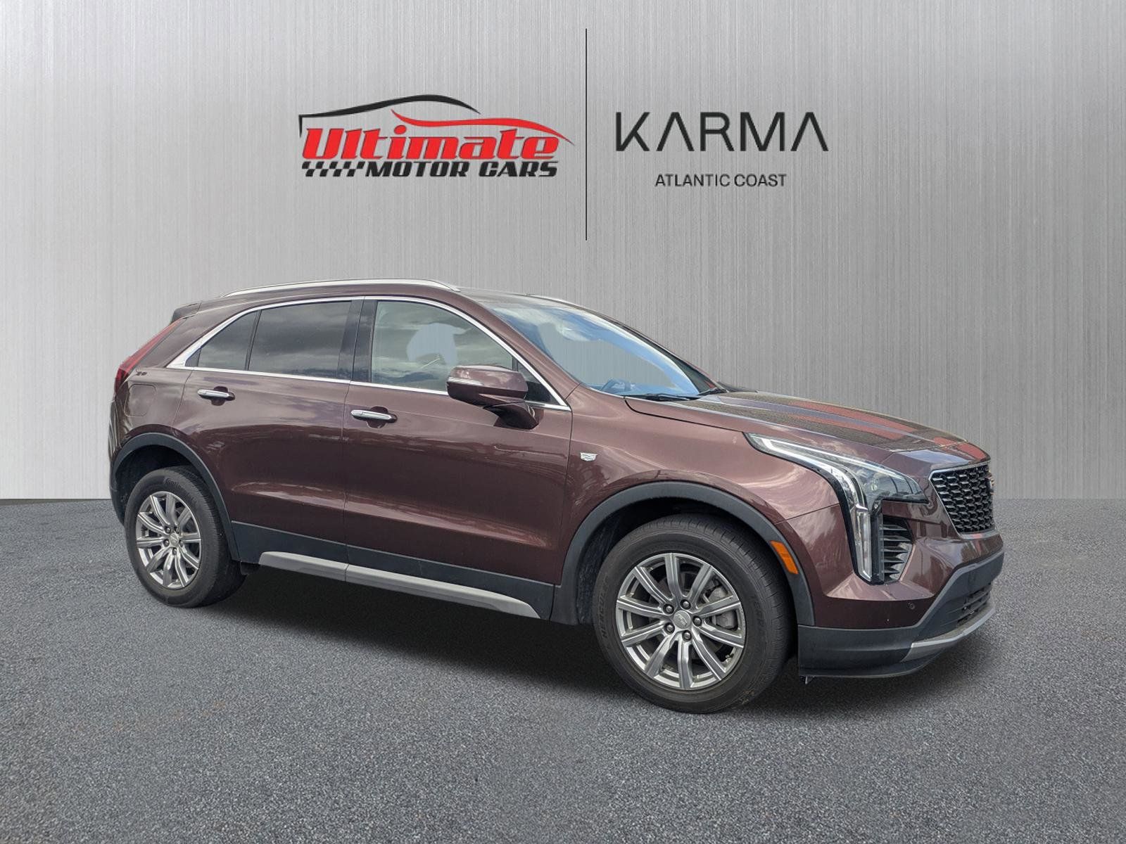 Rosewood Metallic 2023 Cadillac XT4 Premium Luxury AWD SUV / Crossover Four-Wheel Drive 9-Speed Automatic