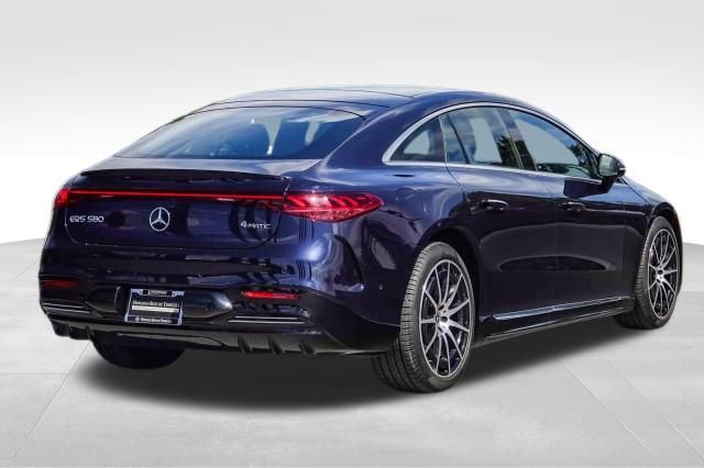 New Nautical Blue Metallic 2022 Mercedes-Benz EQS 580 for Sale in
