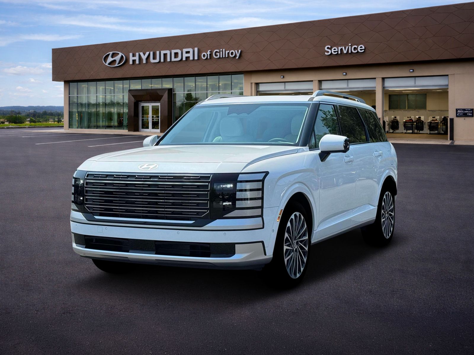 Creamy White Pearl 2026 Hyundai Palisade SUV / Crossover All-Wheel Drive 8-Speed Automatic