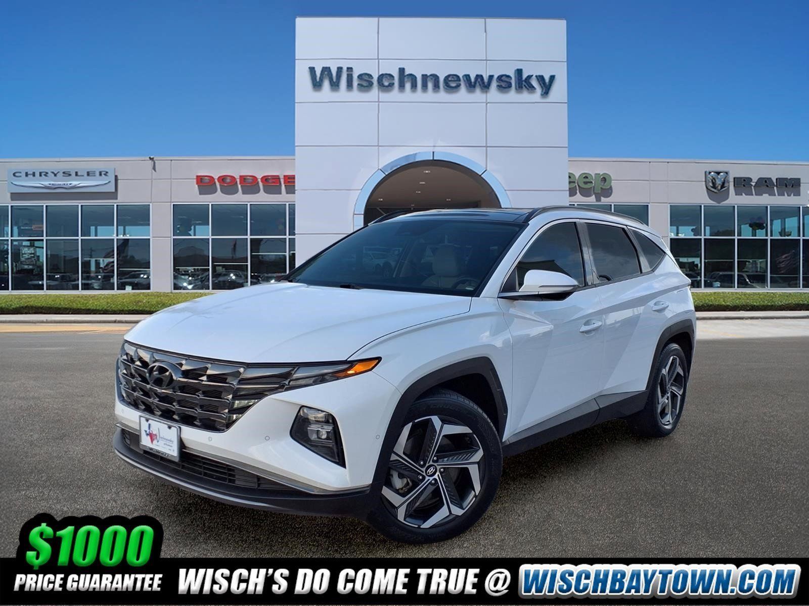 2024 Hyundai Tucson Limited White at Legacy Ford