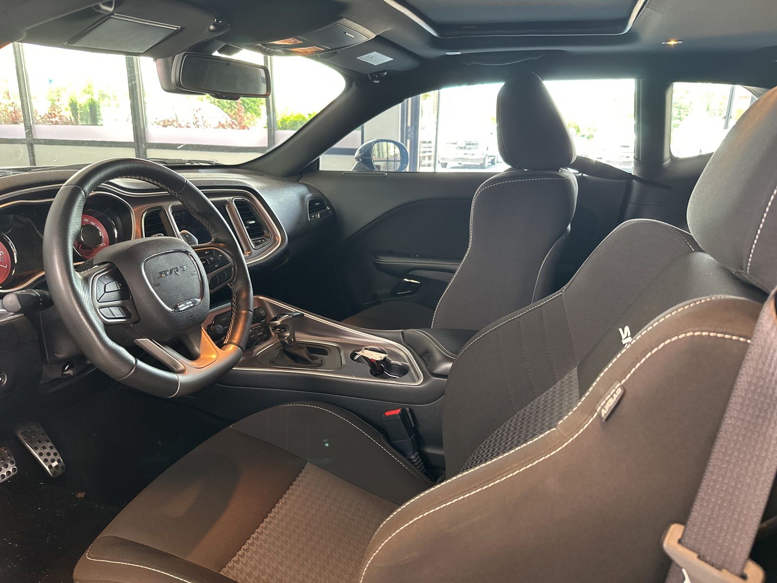 Used 2021 Pitch Black Clearcoat Dodge SRT Hellcat Widebody image 9