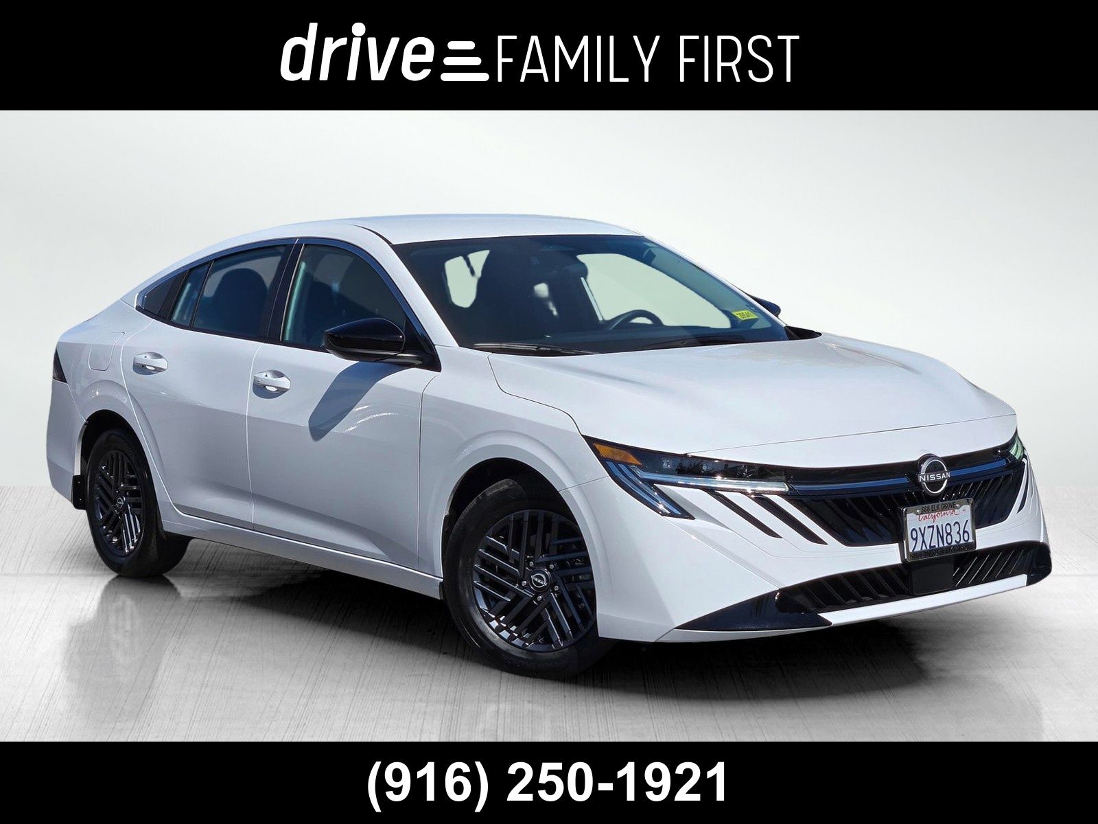 White (Fresh Powder) 2026 Nissan Sentra Sedan Front-Wheel Drive Continuously Variable Transmission