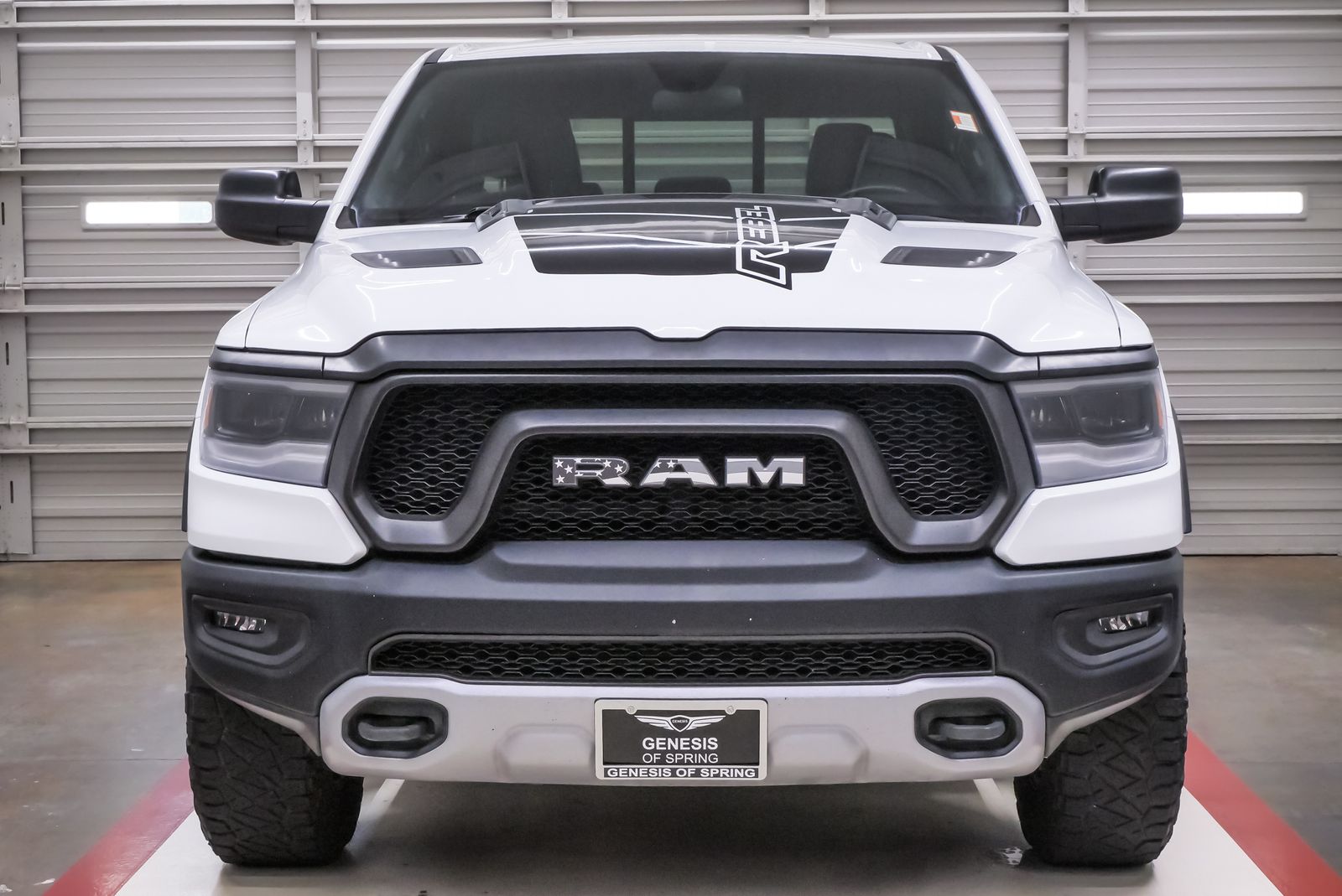 2019 Ram 1500 Rebel White at Emmons Autoplex