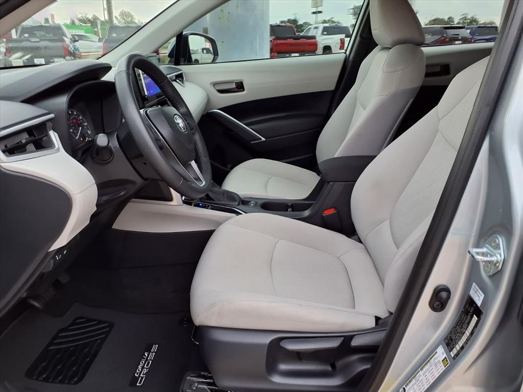 2024 Toyota Corolla Cross LE Silver at Gullo Toyota