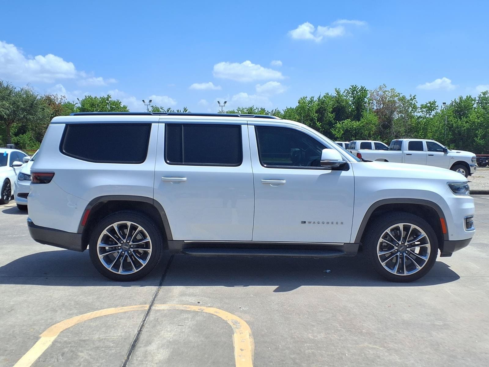 2022 Jeep Wagoneer Series II White at Bayshore Chrysler Jeep Dodge Ram