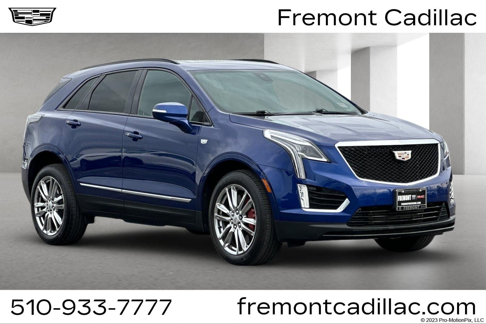 Opulent Blue Metallic 2023 Cadillac XT5 Sport AWD SUV / Crossover Four-Wheel Drive 9-Speed Automatic